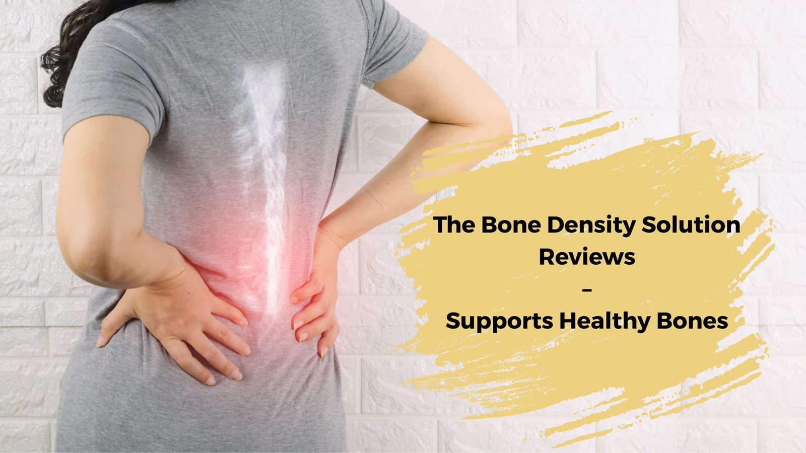 The Bone Density Solution